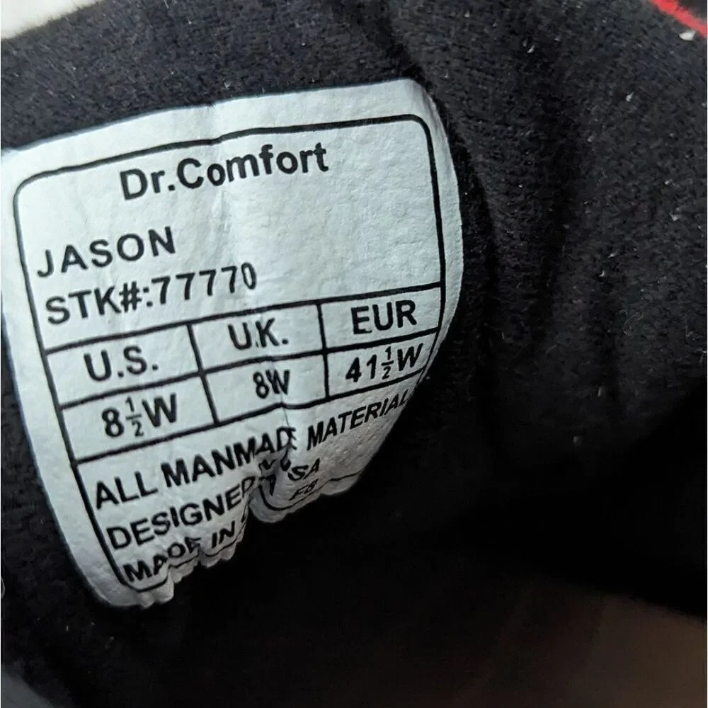 Dr.comfort Mans jason athletic shoes Size 8.5W